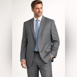 J.M. HAGGAR Gray Classic Fit Suit Jacket Blazer , size Men’s 50L